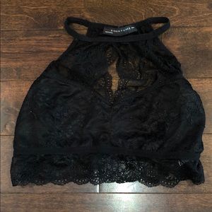 Black lace Bralette